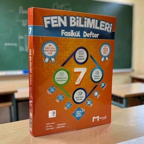 7. Sınıf Fen Bilimleri Fasikül Defter Mozaik Yayınları