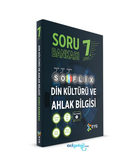 7.sınıf Sorflix Din Kültürü Ve Ahlak Bilgisi Soru Bankası Eyg Yayınları