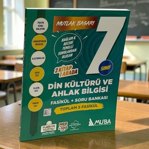 7.sınıf Din Kültürü Fasikül Soru Bankası Muba Yayınları