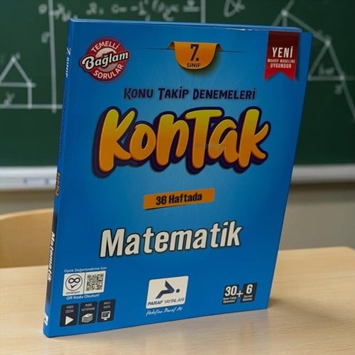 7.sınıf Kontak Matematik Denemeleri Paraf Yayınları