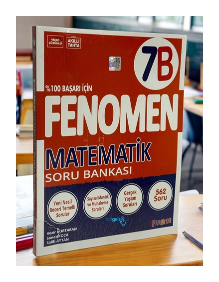 7. Sınıf Matematik Soru Bankası Fenomen B