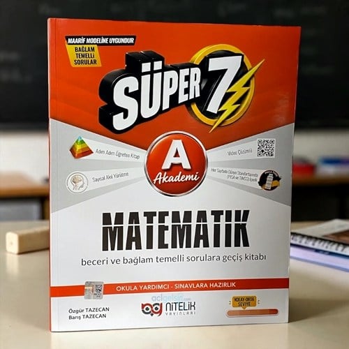 7. Sınıf Matematik Süper A Soru Kitabı Nitelik Yayınları