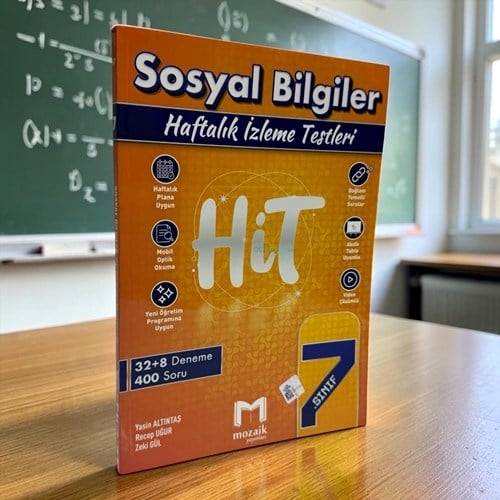 7.sınıf Sosyal Bilgiler Hit 40'lı Deneme Mozaik Yayınları