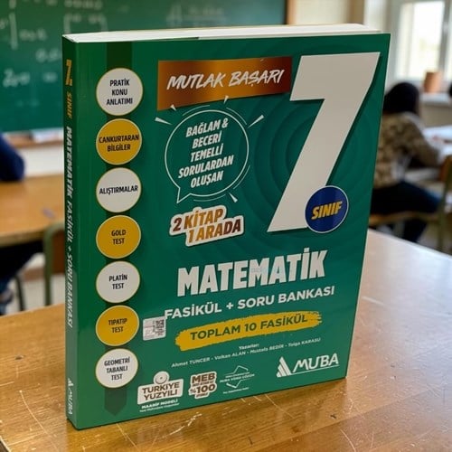 7.sınıf Matematik Fasikül+soru Bankası Muba Yayınları