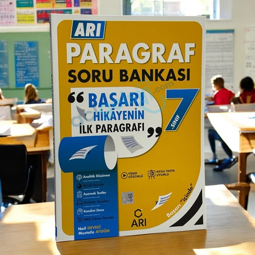 7. Sınıf Arı Paragraf Soru Bankası Arı Yayınları