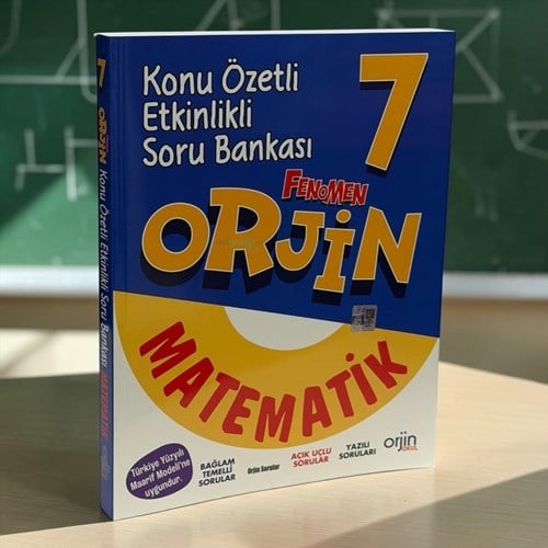 7.sınıf Matematik Konu Özetli Soru Bankası Fenomen Orjin Yayınları
