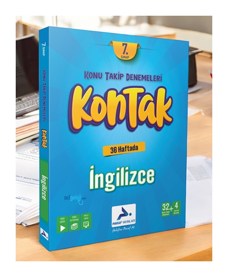 7.sınıf Kontak İngilizce Denemeleri Paraf Yayınları