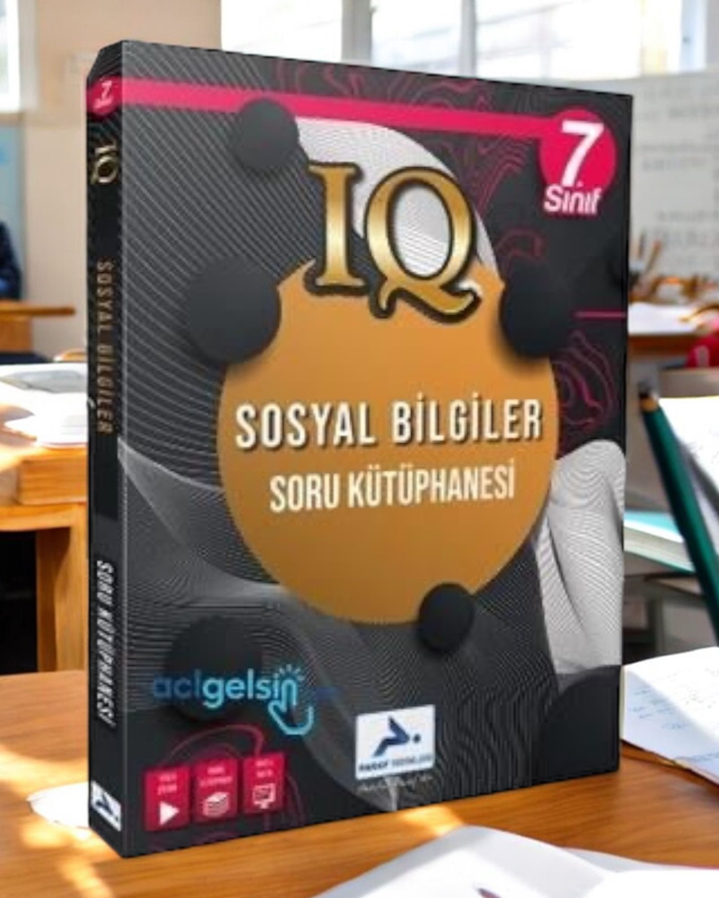 7.sınıf Iq Sosyal Bilgiler Soru Kütüphanesi Paraf Yayınları