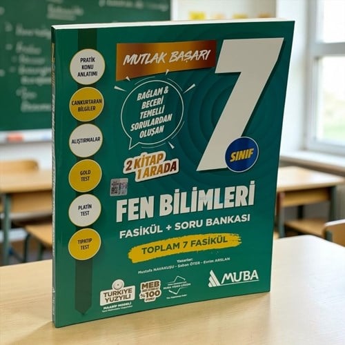 7.sınıf Fen Bilimleri Fasikül Soru Bankası Muba Yayınları