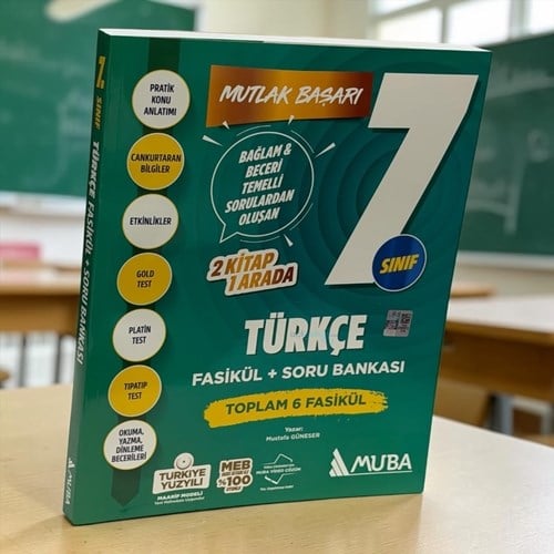 7.sınıf Türkçe Fasikül Soru Bankası Muba Yayınları