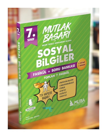 7.sınıf Mutlak Başarı Sosyal Bilgiler Fasiküller+soru Bankası