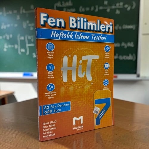 7.sınıf Fen Bilimleri Hit 32 Deneme Mozaik Yayınları