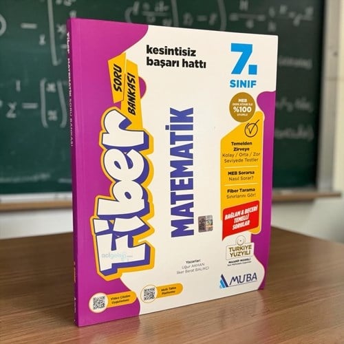 7. Sınıf Matematik Fiber Soru Bankası Muba Yayınları