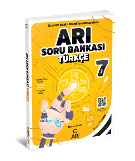 7. Sınıf Türkçe Soru Bankası Arı Yayınları