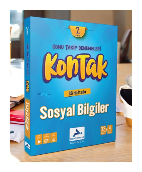 7.sınıf Kontak Sosyal Bilgiler Denemeleri Paraf Yayınları