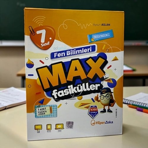 7. Sınıf Fen Bilimleri Max Fasikülleri Hiper Zeka Yayınları
