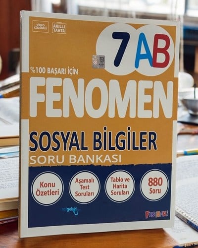 7.sınıf Sosyal Bılgıler Soru Bankası Fenomen A-b