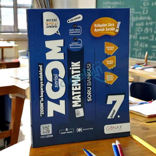 7. Sınıf Zoom Matematik Soru Bankası Günay Yayınları