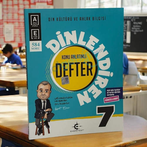 7.sınıf Din Kültürü Ve Ahlak Bilgisi Dinlendiren Defter