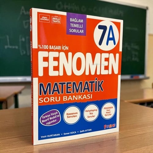 7 Sınıf Fenomen Matematik (a) Soru Bankası Fenomen Okul Yayınları