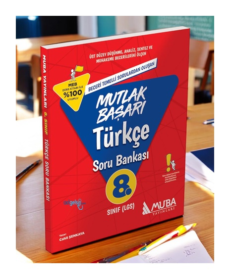 8 .sınıf Türkçe Soru Bankası Muba Yayınları
