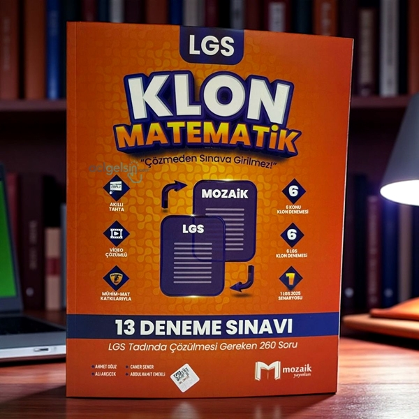 8. Sınıf Lgs Matematik Klon 13 Deneme Mozaik Yayınları