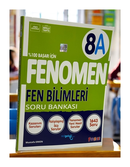 8.sınıf Fen Bilimleri Soru Bankası Fenomen A