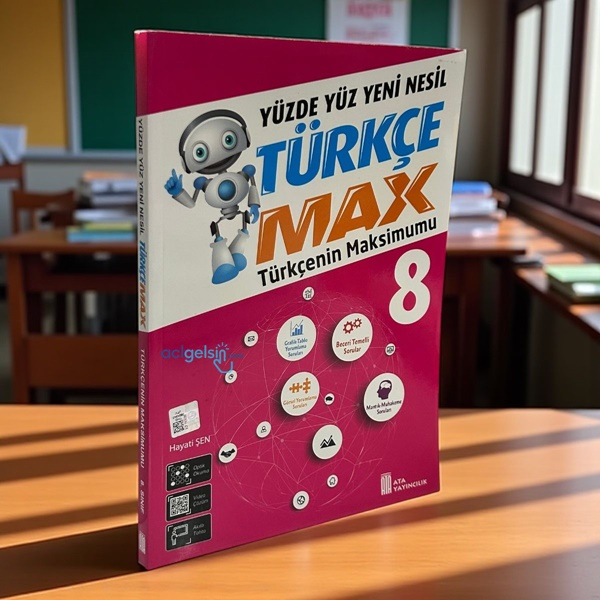8.sınıf Türkçe Max Soru Bankası Ata Yayınları