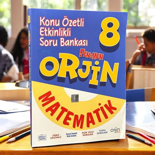 8.sınıf Matematik Konu Özetli Soru Bankası Fenomen Orjin Yayınları