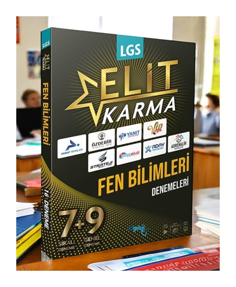 8.sınıf Elit Karma Fen Bilimleri 16 Branş Denemesi Paraf Yayınları