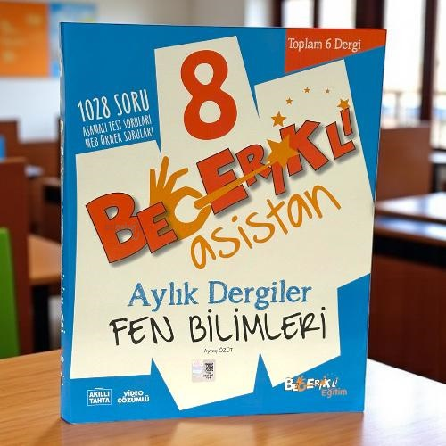 8.sınıf Fen Bilimleri Fenomen Becerikli Asistan Aylık Dergiler Seti