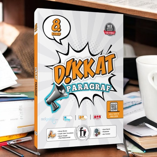 8.sınıf Dikkat Paragraf Soru Bankası Fi Yayınları