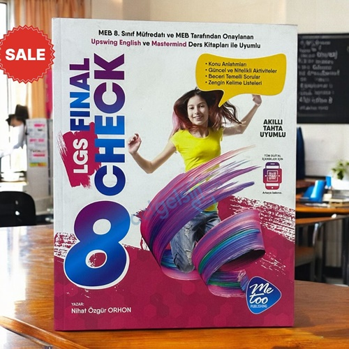 8.sınıf Final Check Publishing Me Too Yayınları