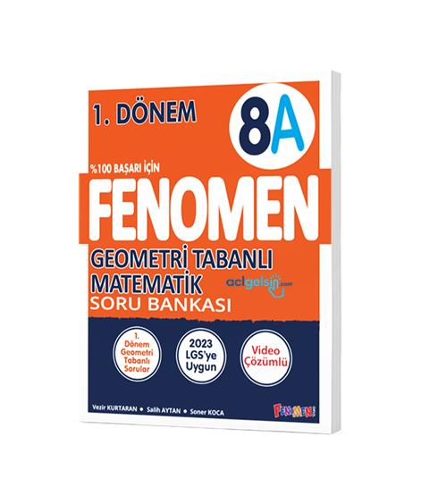 8.sınıf Geometri Tabanlı Matematik Soru Bankası Fenomen A