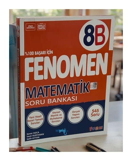 8. Sınıf Matematik Soru Bankası Fenomen B Fenomen Okul Yayınları