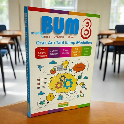 8. Sınıf Bum Ocak Ara Tatili Kamp Modülü Platon Yayınları