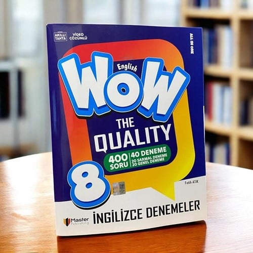 8.sınıf Wow Englısh The Qualıty İngilizce Denemeler (40 Deneme)