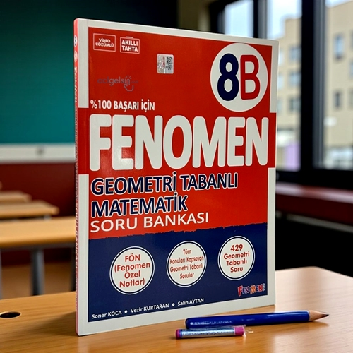 8.sınıf Fenomen Geometri Tabanlı Matematik Soru Bankası Gama Yayınları