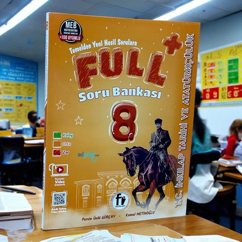 8.sınıf Full + İnkılap Tarihi Soru Bankası Fi Yayınları