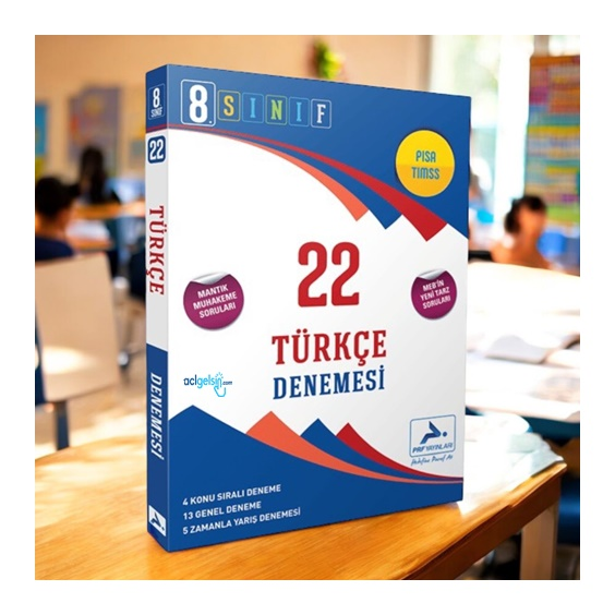 8.sınıf Türkçe 22 Li Branş Deneme Paraf Yayınları