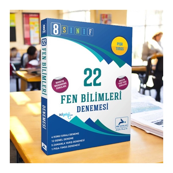 8.sınıf Fen Bilimleri Branş Deneme Paraf Yayınları