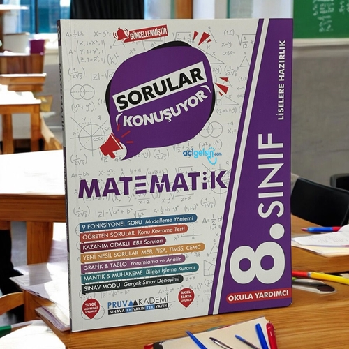 8. Sınıf Matematik Sorular Konuşuyor Soru Bankası