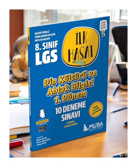 8.sınıf Din Kültürü İlk Hasat 10 Deneme Sınavı Muba Yayınları