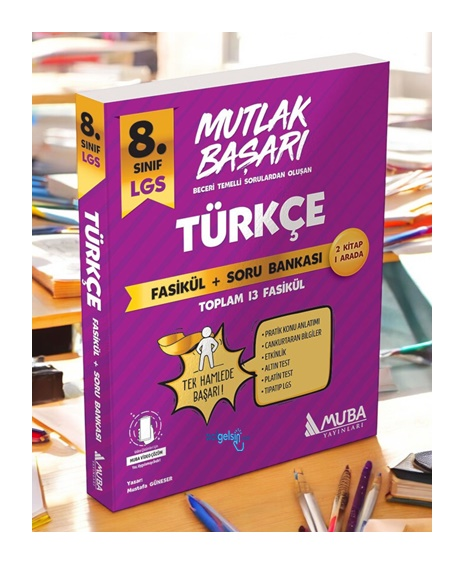 8.sınıf Mutlak Başarı Türkçe Fasiküller+ Soru Bankası