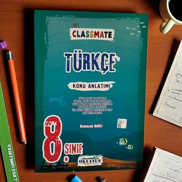 8. Sınıf Classmate Türkçe Konu Anlatımı Okyanus Yayınları