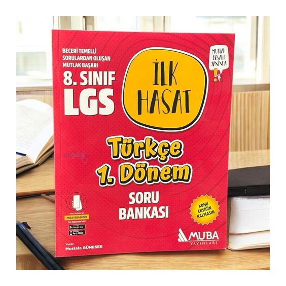 8.sınıf Türkçe İlk Hasat Soru Bankası Muba Yayınları