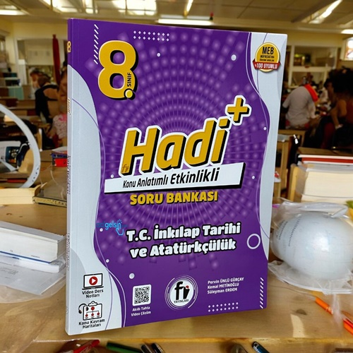 8.sınıf Hadi + İnkılap Tarihi Konu Anlatımlı Soru Bankası Fi Yayınları