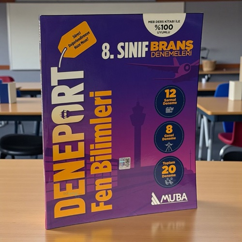 8.sınıf Deneport Fen Bilimleri Branş Denemesi Muba Yayınları