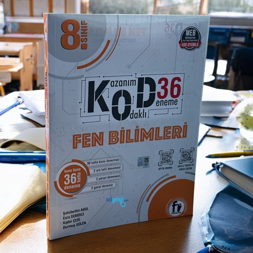 8.sınıf Fen Bilimleri Kod 36 Deneme Fi Yayınları