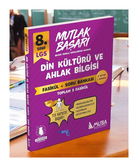 8.sınıf Mutlak Başarı Din Kültürü Ve Ahlak Bilgisi Fasiküller Soru Bsnkası Muba Yayınları